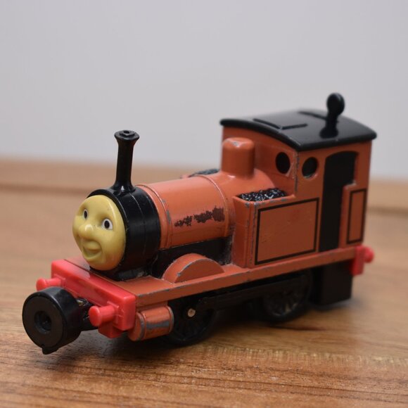 Rheneas 1996 Bandai Tec Diecast Train N. 49339 Thomas the Tank Magnetic Coupler - Picture 1 of 7